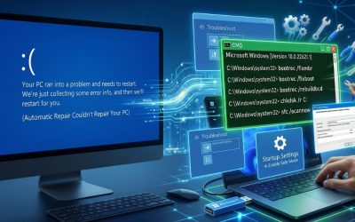 Sửa Lỗi Automatic Repair Couldn’T Repair Your PC Windows 11