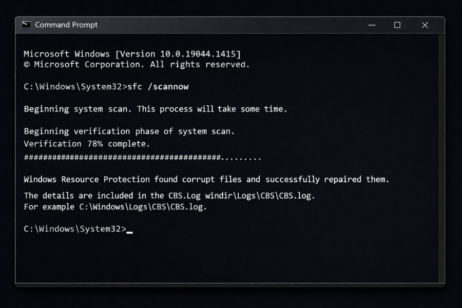 Sửa Lỗi CRITICAL_PROCESS_DIED Windows 10