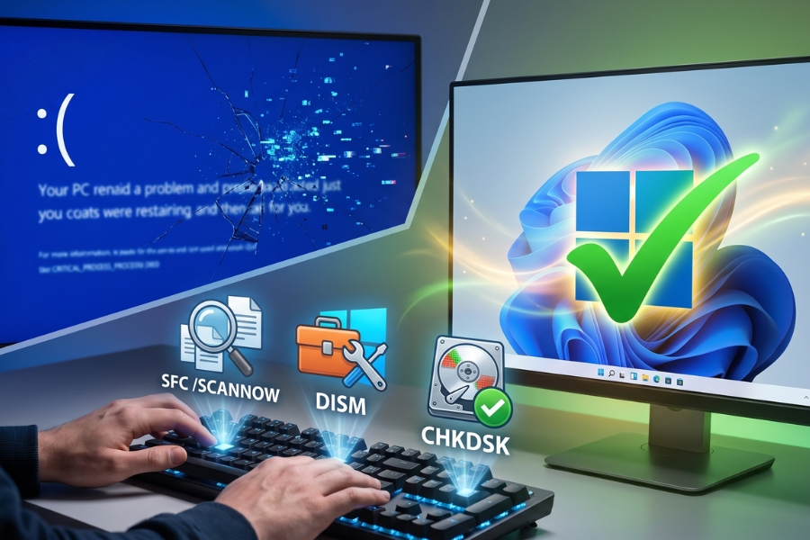 Sửa Lỗi CRITICAL_PROCESS_DIED Windows 11