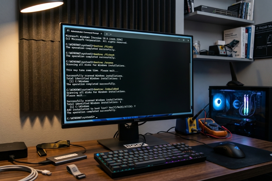Sửa Lỗi INACCESSIBLE_BOOT_DEVICE Windows 10