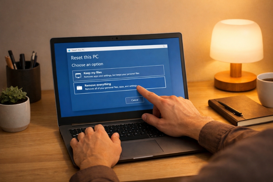 Sửa Lỗi Kẹt 0% Khi Cập Nhật Windows 10