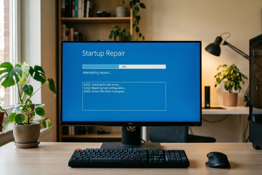Sửa Lỗi UNMOUNTABLE_BOOT_VOLUME Windows 11