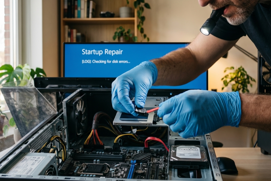 Sửa Lỗi UNMOUNTABLE_BOOT_VOLUME Windows 11