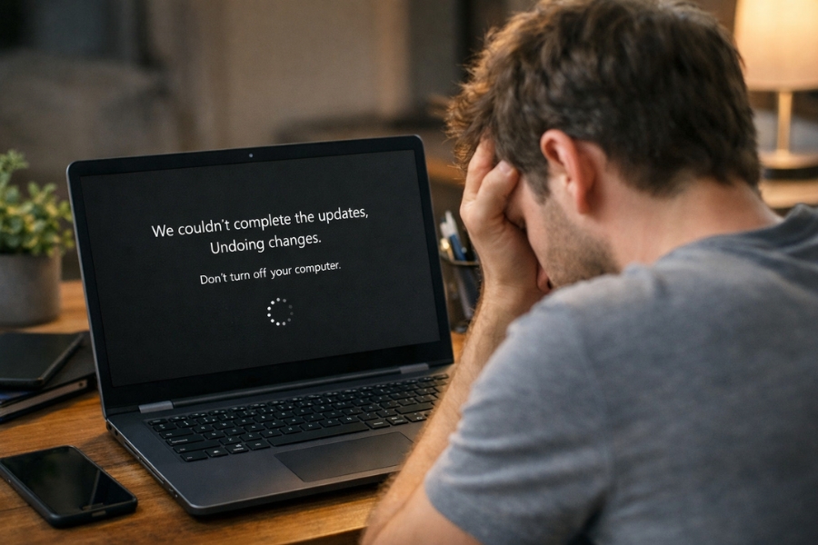 Sửa Lỗi We Couldn'T Complete The Updates Windows 11
