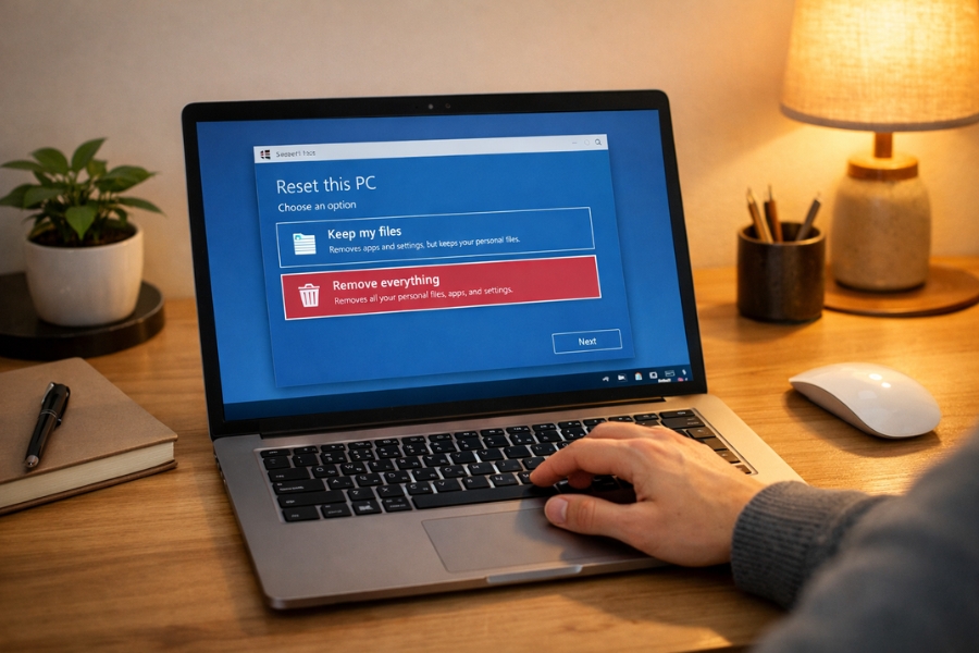 Sửa Lỗi We Couldn'T Complete The Updates Windows 11