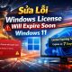 Sửa Lỗi Windows License Will Expire Soon Windows 11