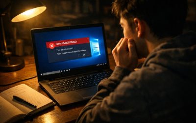 Sửa lỗi 0x8007000d Windows 10