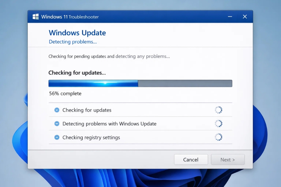 Sửa lỗi 0x8007000d Windows 11 7