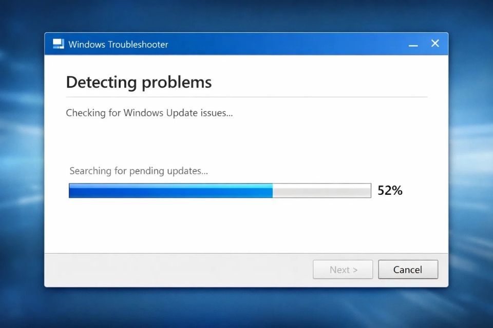Sửa lỗi 0x800f0831 Windows 10 7