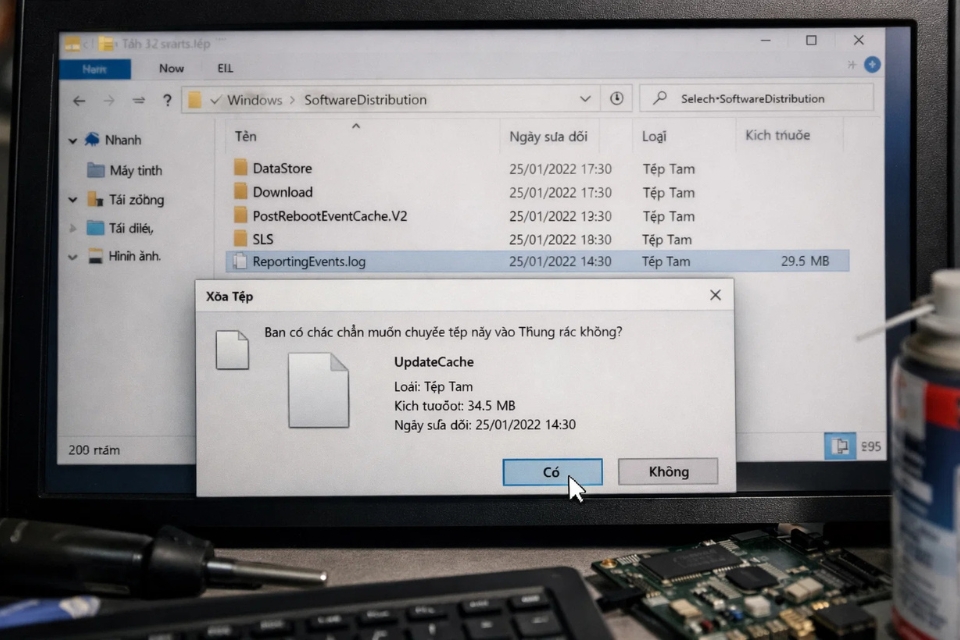 Sửa lỗi 0x800f0831 Windows 10 9