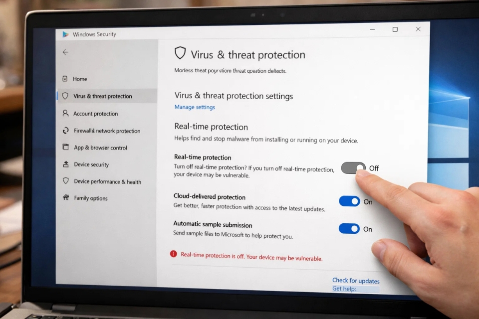 Sửa lỗi 0x800f0831 Windows 10 10