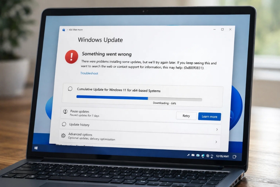 Sửa lỗi 0x800f0831 Windows 11 6