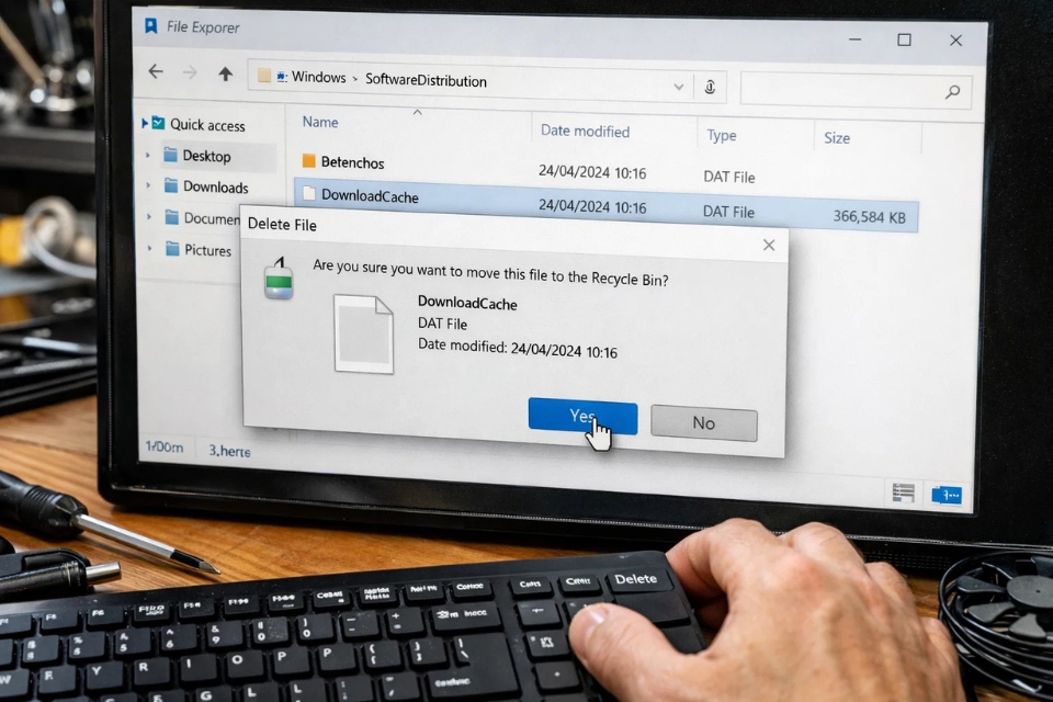 Sửa lỗi 0x800f0831 Windows 11 9