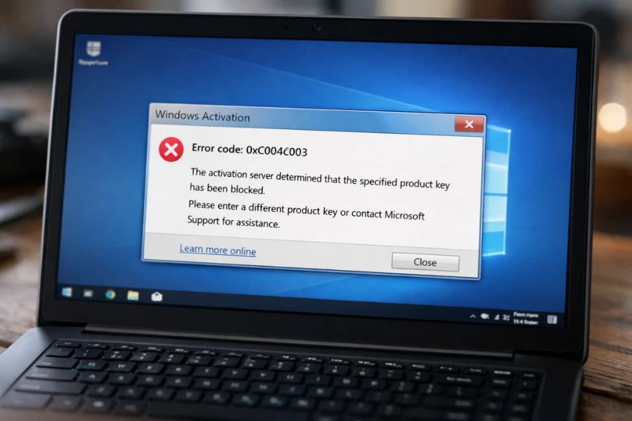 Sửa lỗi 0xC004C003 Windows 10: Nguyên nhân và cách khắc phục đơn giản mà hiệu quả 5