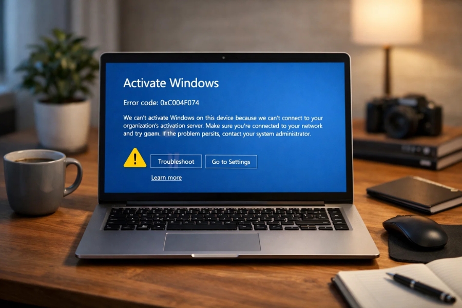 Sửa lỗi 0xC004F074 Windows 10: Nguyên nhân và cách khắc phục chi tiết 5