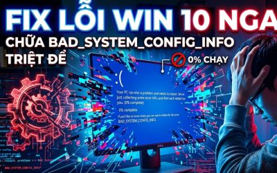 Sửa lỗi BAD_SYSTEM_CONFIG_INFO Windows 10