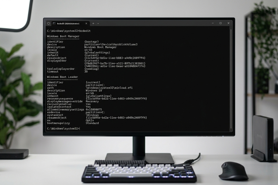 Sửa lỗi BAD_SYSTEM_CONFIG_INFO Windows 10 8