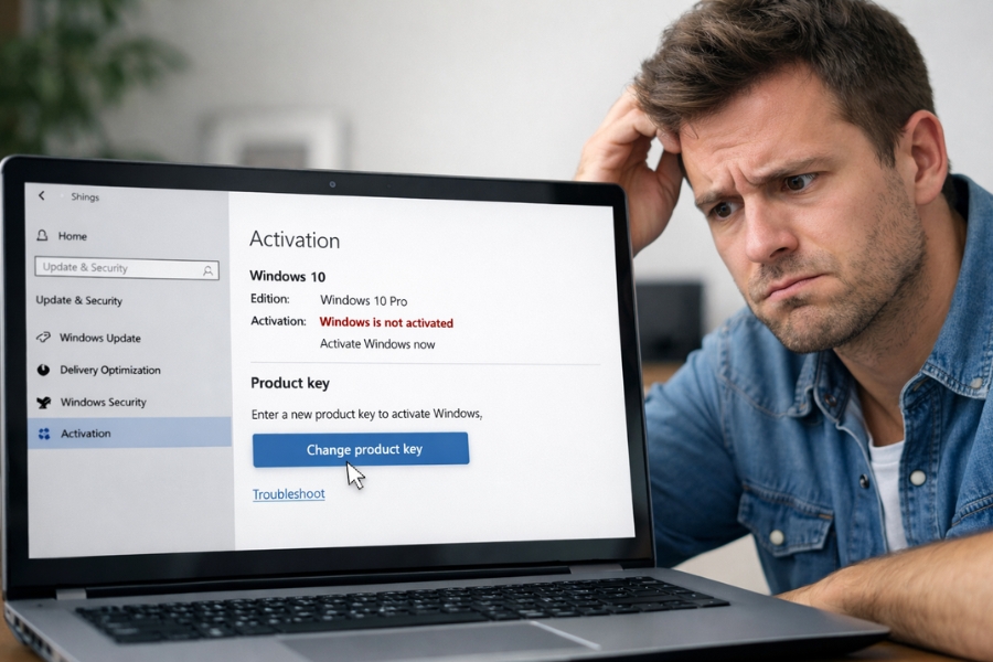 Sửa lỗi “Change Product Key” không hoạt động trên Windows 10 5 Sửa lỗi “Change Product Key” không hoạt động trên Windows 10