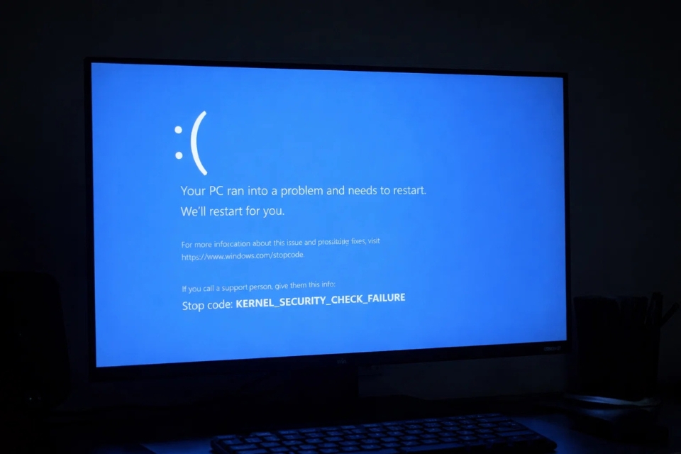 Sửa lỗi KERNEL_SECURITY_CHECK_FAILURE Windows 10 6