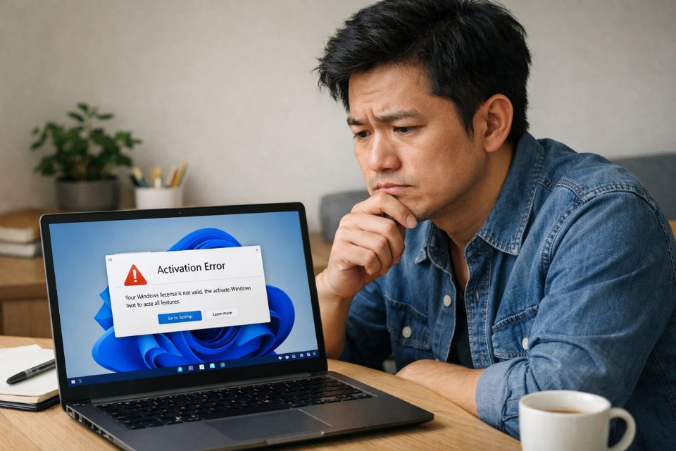 Sửa lỗi change product key không hoạt động Windows 11 10