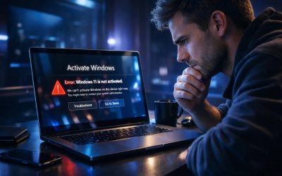 Sửa lỗi không thể kích hoạt Windows 11