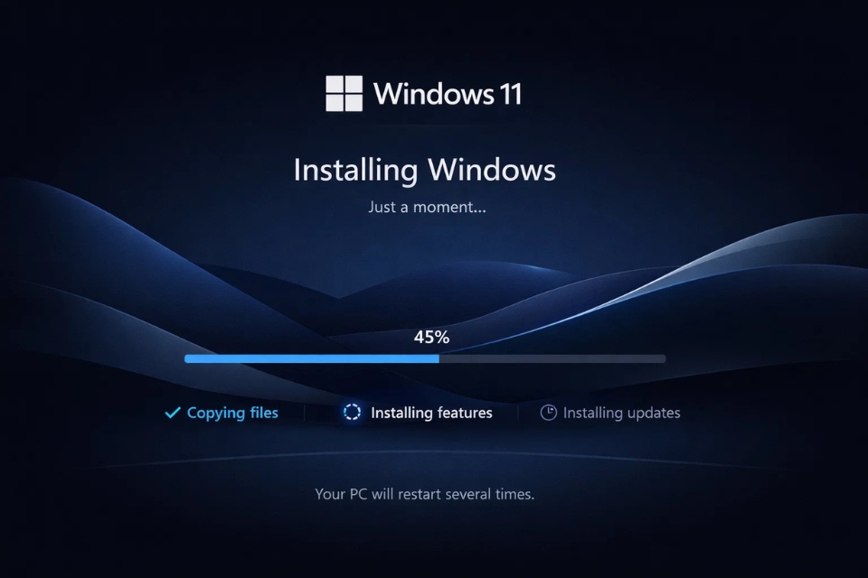 Sửa lỗi không thể kích hoạt Windows 11 12