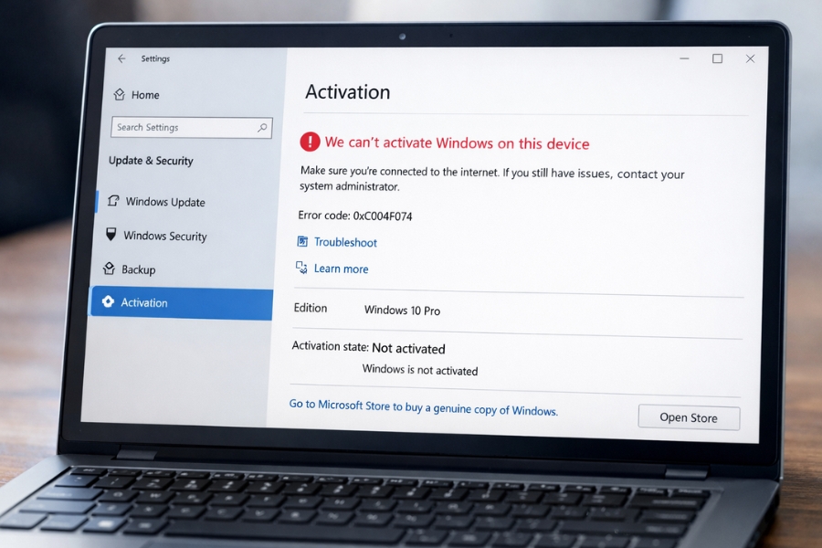 Sửa lỗi không thể kích hoạt Windows trên Windows 10 5 Sửa lỗi không thể kích hoạt Windows trên Windows 10