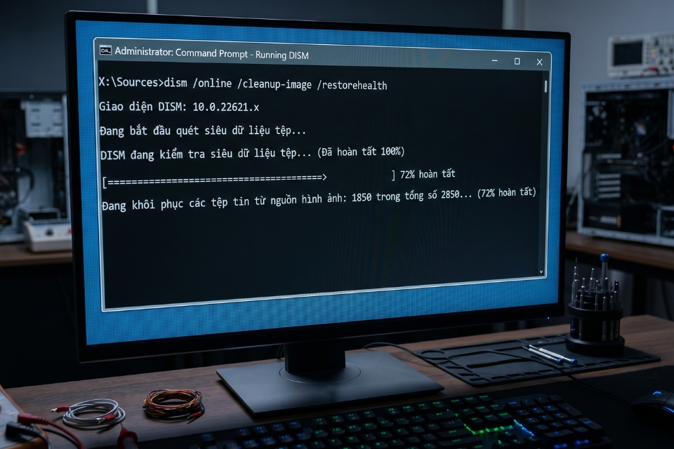 Sửa lỗi màn hình đen sau khi đăng nhập Windows 11 9