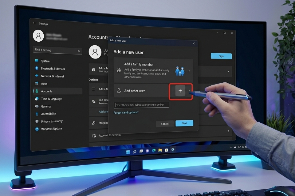 Sửa lỗi màn hình đen sau khi đăng nhập Windows 11 10