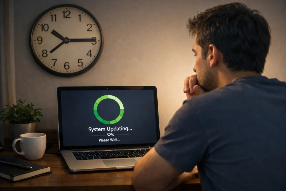 Sửa lỗi undoing changes Windows 10 9