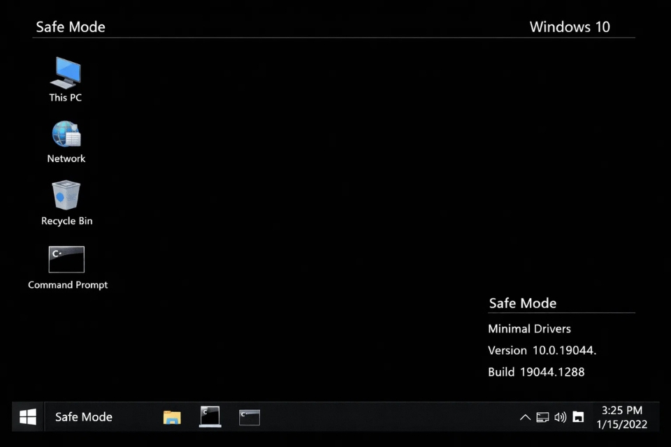 Sửa lỗi undoing changes Windows 10 10