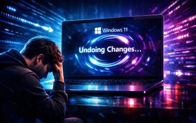 Sửa lỗi undoing changes Windows 11