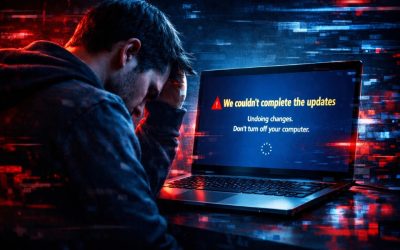 Sửa lỗi we couldn’t complete the updates Windows 10