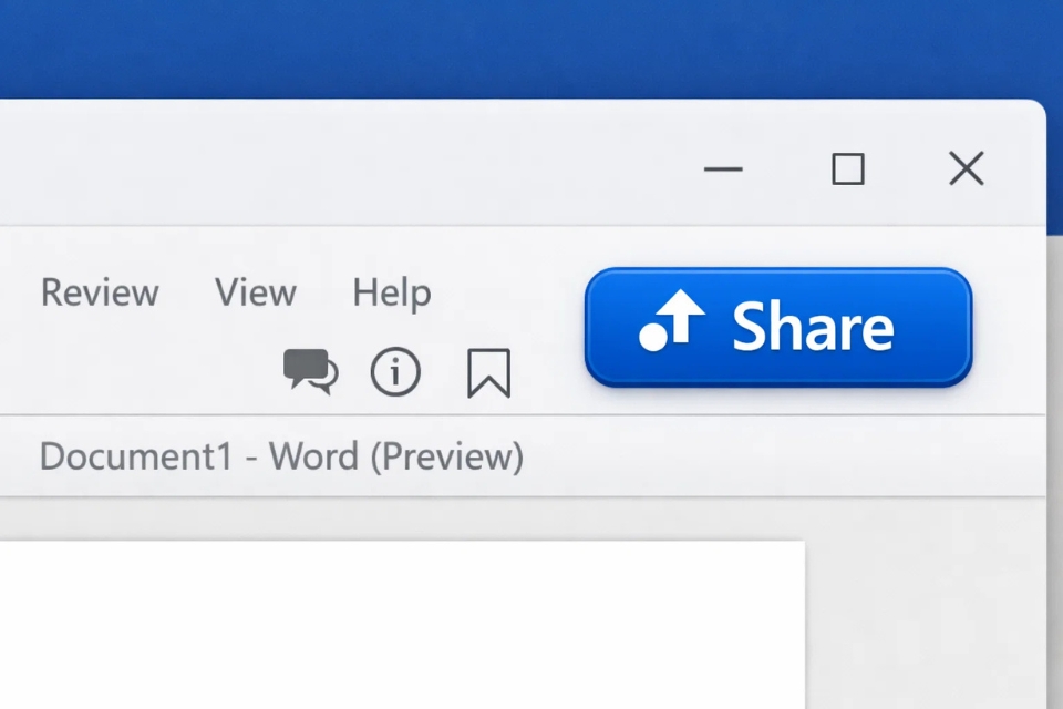 Cách chia sẻ file qua OneDrive/SharePoint Office 2021 10