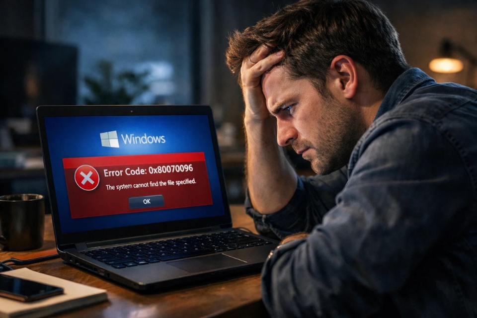 Sửa lỗi 0x80070002 Windows 10 7 Sửa lỗi 0x80070002 Windows 10 7