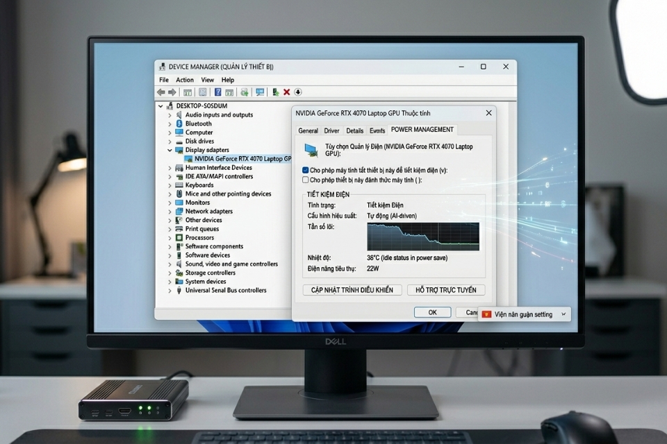 sửa lỗi DRIVER_POWER_STATE_FAILURE Windows 10 8