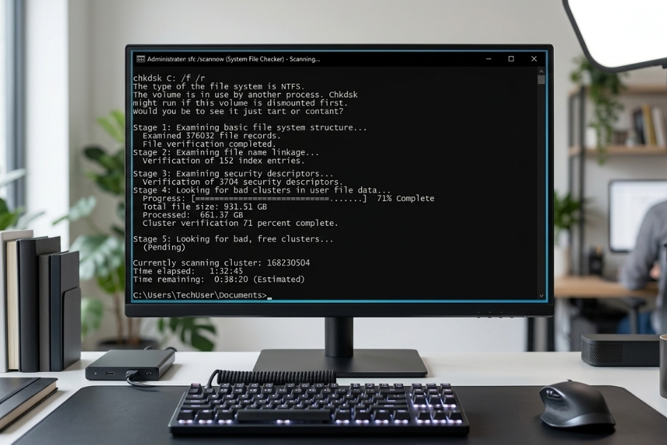 Sửa lỗi MEMORY_MANAGEMENT Windows 10 8