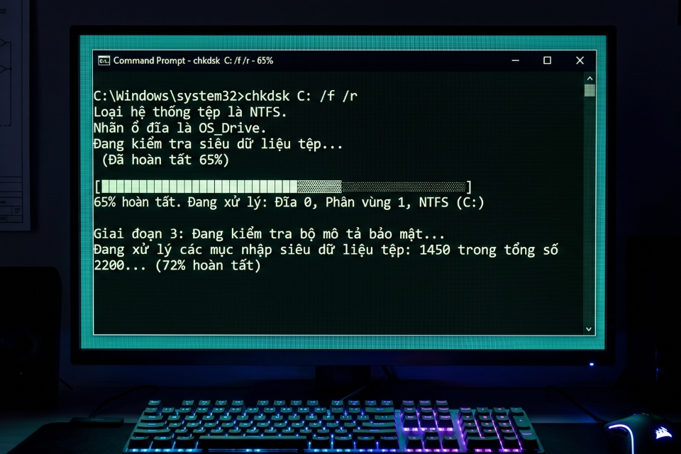 Sửa lỗi MEMORY_MANAGEMENT Windows 10 9