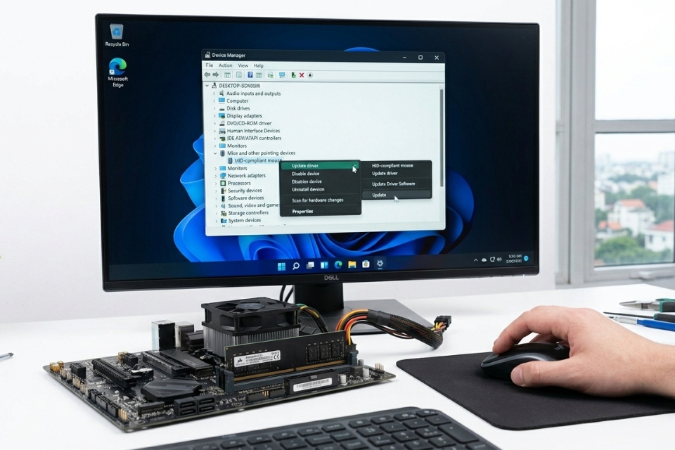 Sửa lỗi MEMORY_MANAGEMENT Windows 11 11