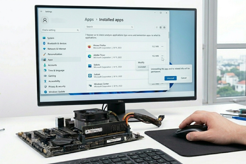 Sửa lỗi PAGE_FAULT_IN_NONPAGED_AREA Windows 11 8