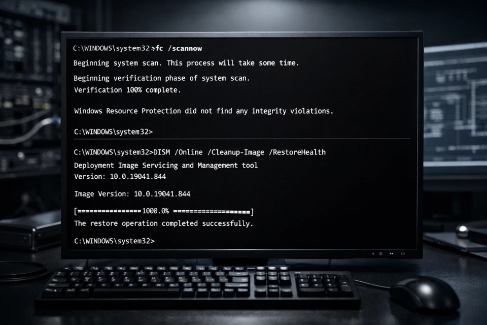Sửa lỗi SYSTEM_SERVICE_EXCEPTION Windows 11 11