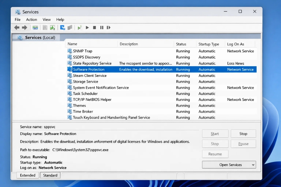 Sửa lỗi không kết nối được máy chủ kích hoạt Windows 11 10