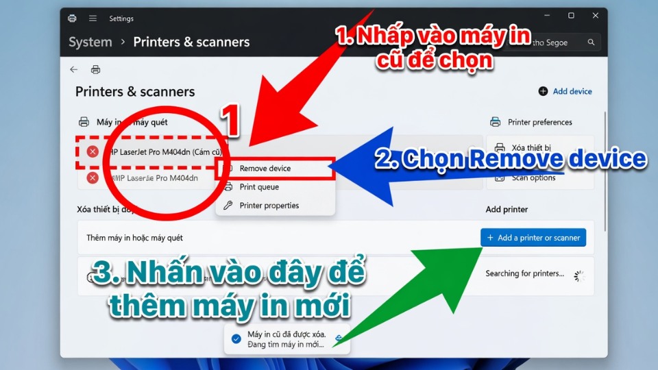 Hướng dẫn chi tiết sửa lỗi 0x00000709 trên Windows 11 5