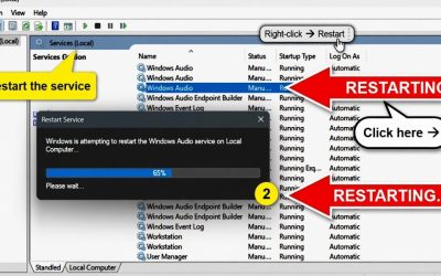 Hướng dẫn chi tiết sửa lỗi “Audio services not responding” trên Windows 10