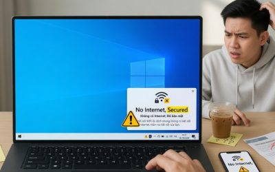 Hướng dẫn chi tiết sửa lỗi “No Internet, Secured” trên Windows 10