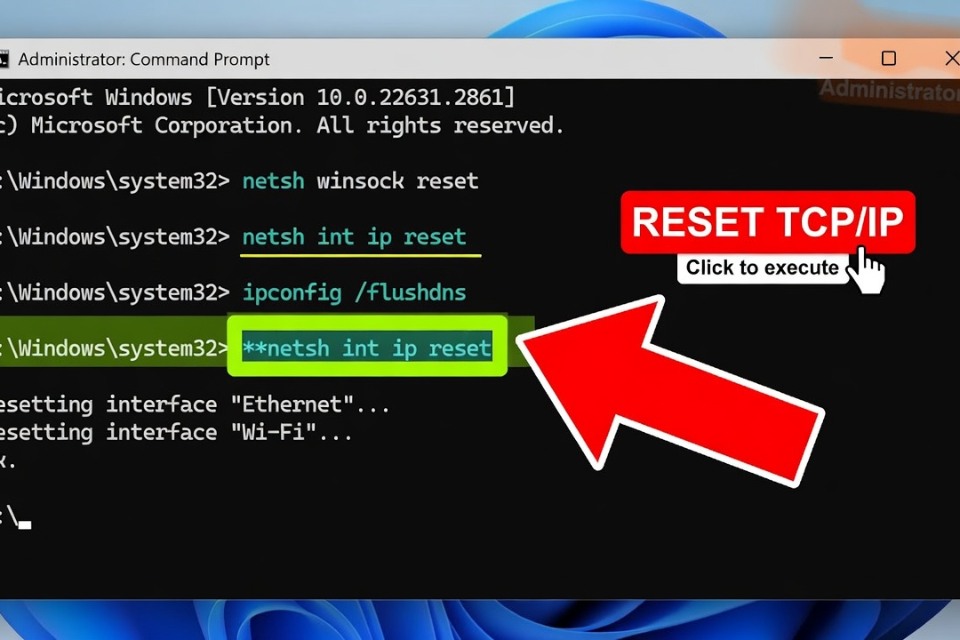 Hướng dẫn chi tiết sửa lỗi “No Internet, Secured” trên Windows 11 6