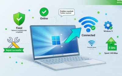 Hướng dẫn chi tiết sửa lỗi “No Internet, Secured” trên Windows 11