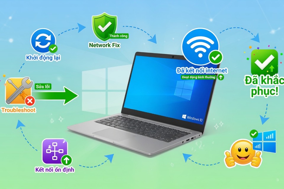 Hướng dẫn chi tiết sửa lỗi “No Internet, Secured” trên Windows 11 4