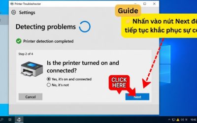 Hướng dẫn chi tiết sửa lỗi “Printer driver is unavailable” trên Windows 10