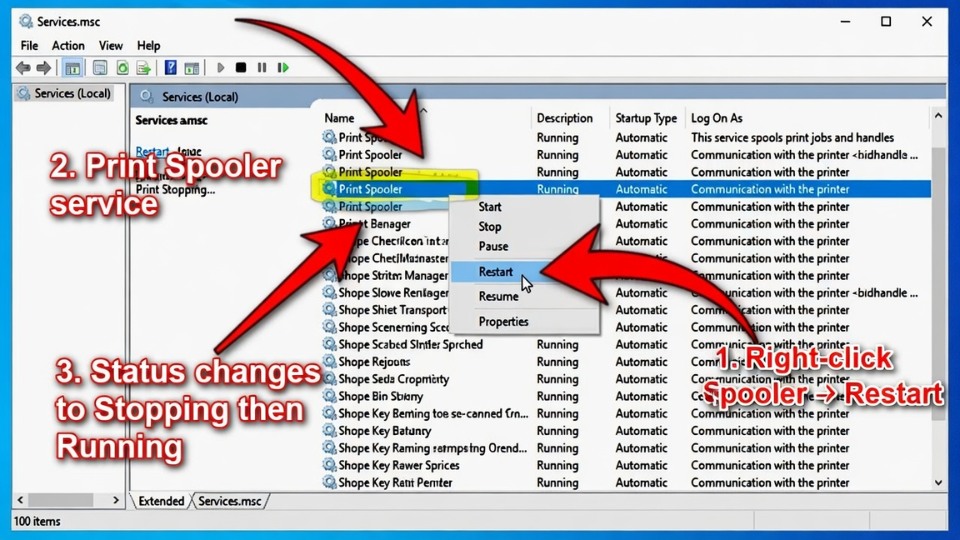 Hướng dẫn chi tiết sửa lỗi “Printer driver is unavailable” trên Windows 10 4